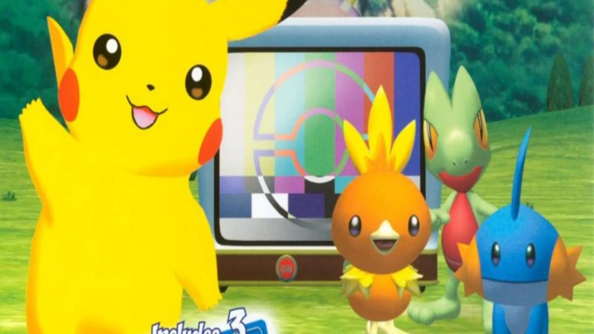 Bìa nghệ thuật của trò chơi Pokémon Channel.