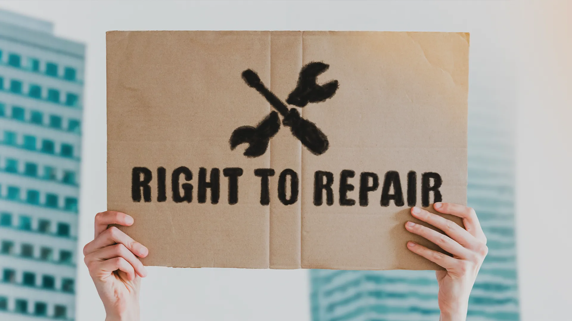 Biểu tượng &quot;Quyền được sửa chữa&quot; (Right to Repair)