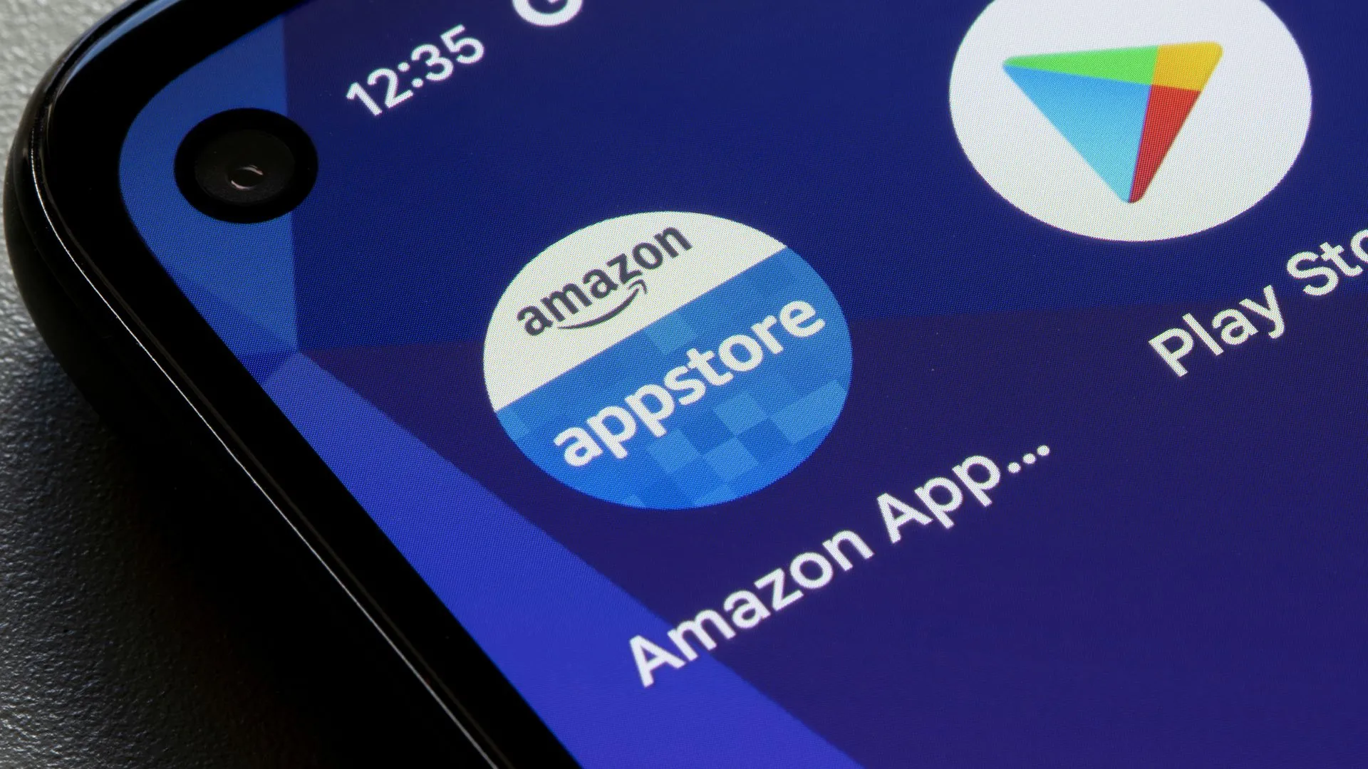 Biểu tượng ứng dụng Amazon Appstore trên điện thoại Android