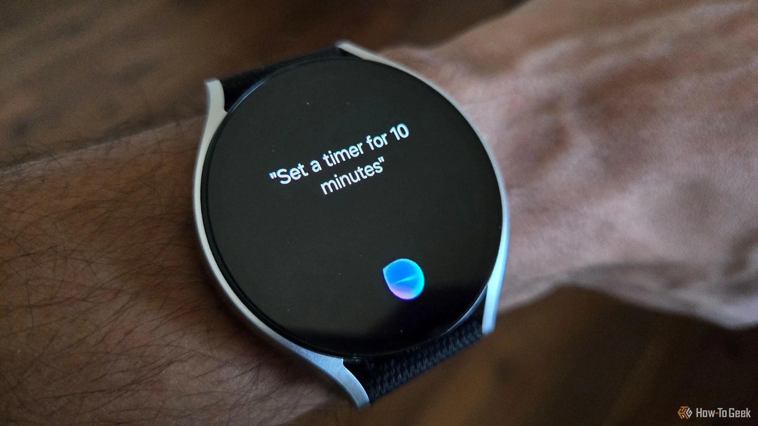Bixby thiết lập bộ hẹn giờ 10 phút trên đồng hồ thông minh Galaxy Watch 6