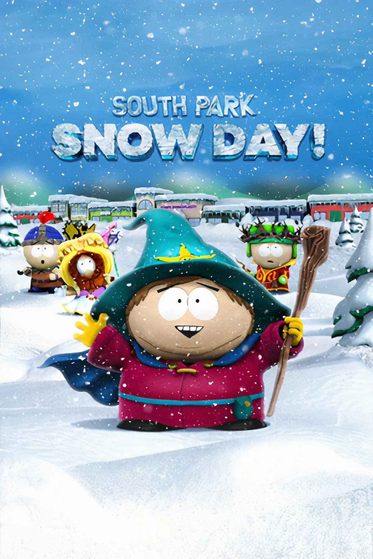 Các nhân vật hoạt hình South Park trong game 3D Snow Day với đồ họa không được lòng fan