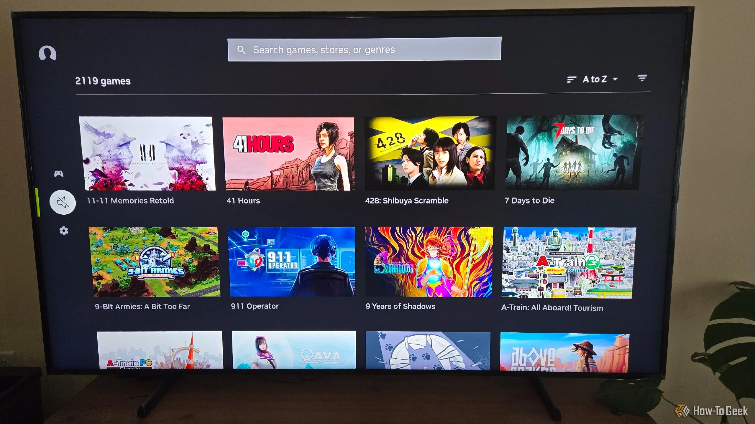 Các tựa game phổ biến hiển thị trên giao diện của dịch vụ NVIDIA GeForce NOW.