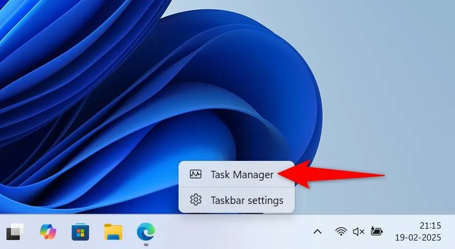 Cách mở Task Manager trên Windows 11 để theo dõi hiệu năng