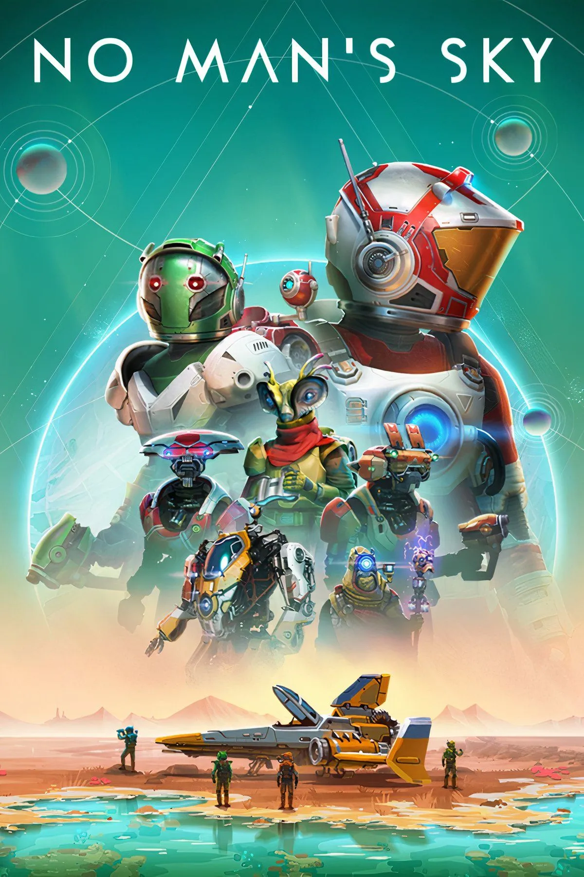 Căn cứ mô-đun hiện đại trên hành tinh kỳ lạ trong No Man's Sky