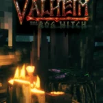 Căn cứ vững chắc của người Viking trong game Valheim với cấu trúc gỗ và đá phức tạp