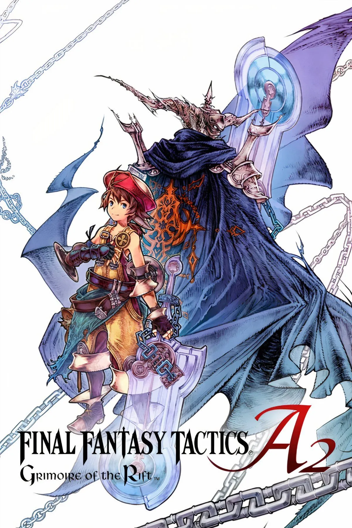 Cảnh chiến đấu chiến thuật theo lượt trong Final Fantasy Tactics A2: Grimoire of the Rift.
