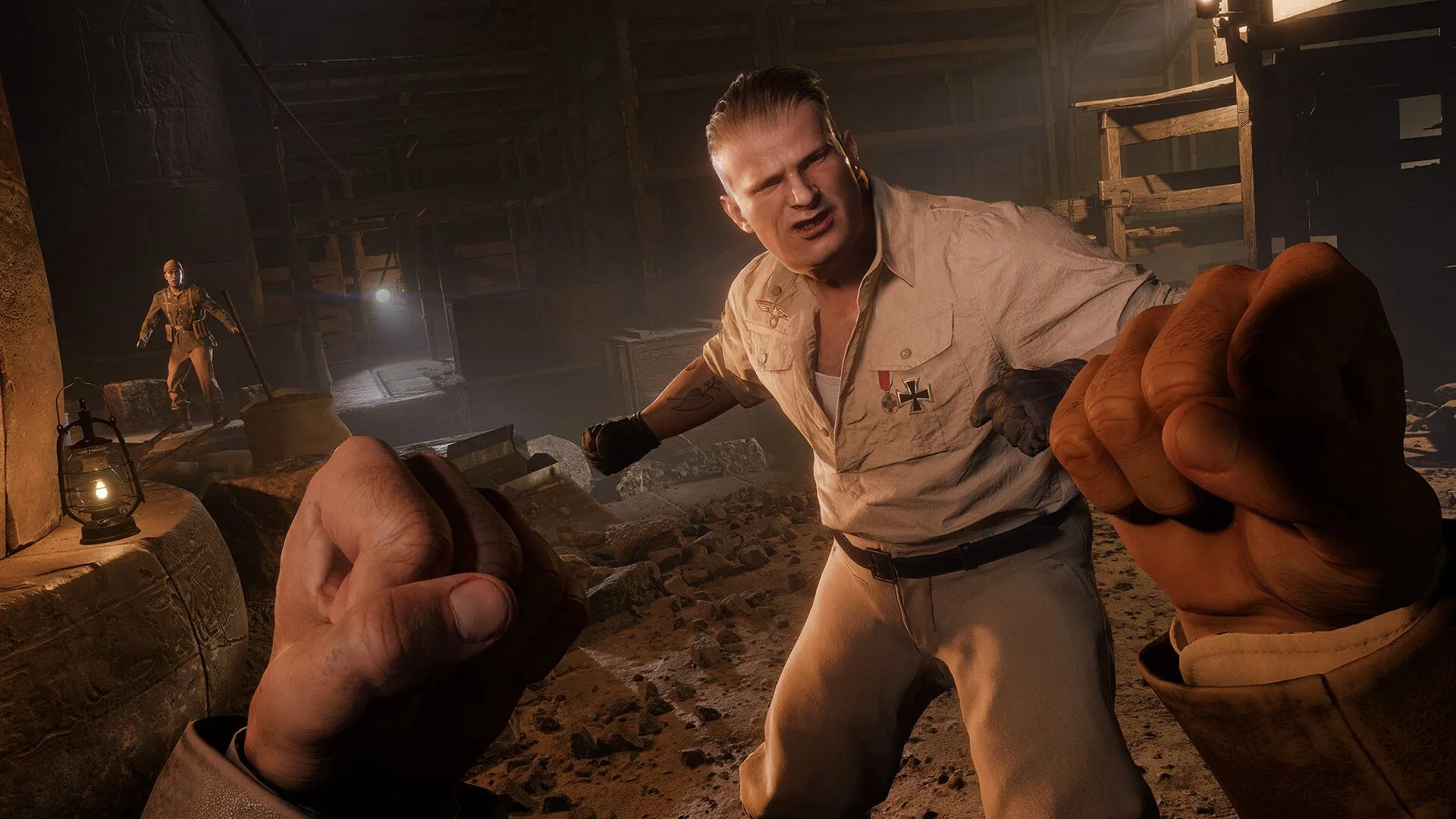 Cảnh quay quảng bá từ game Indiana Jones and the Great Circle của Bethesda