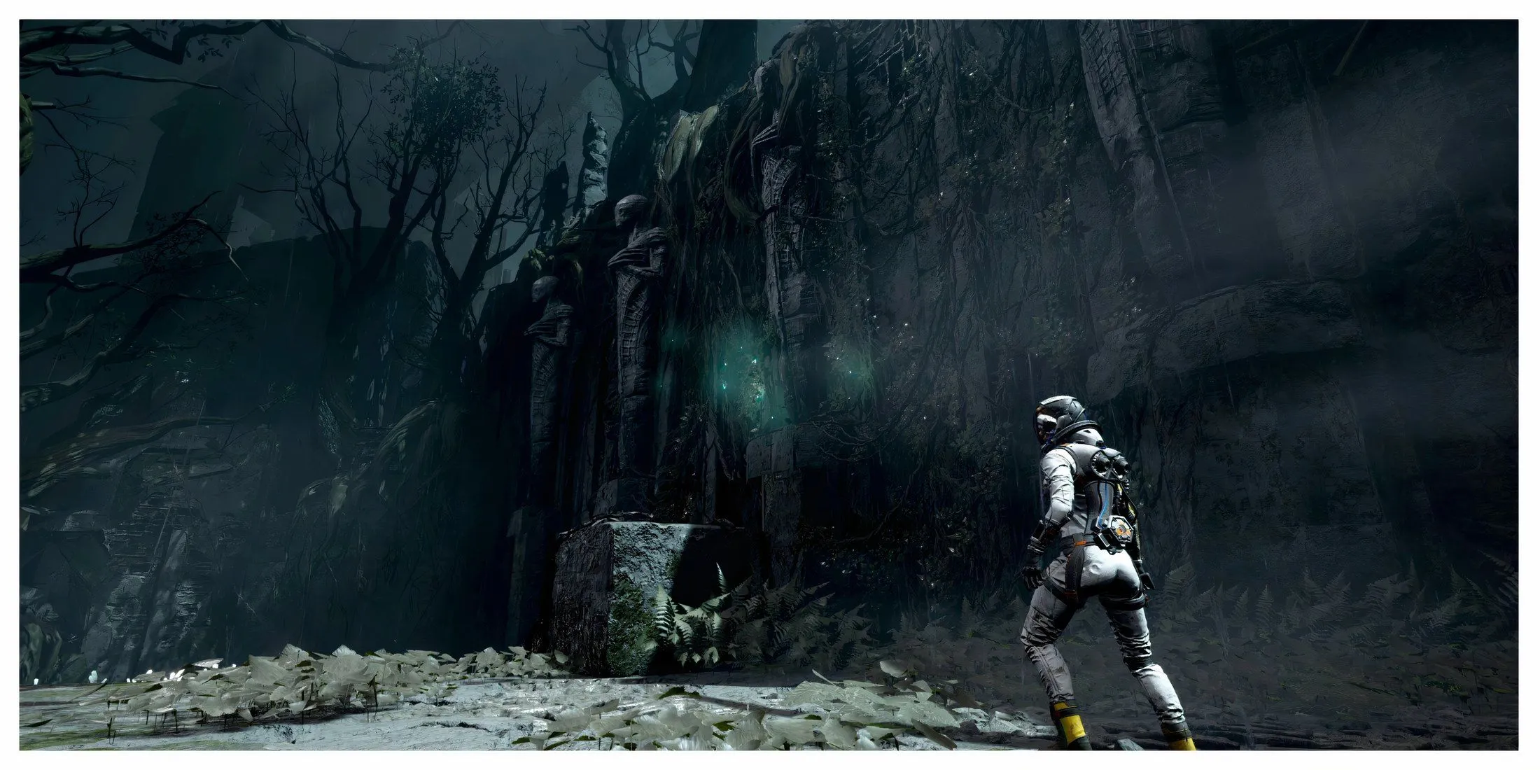 Cảnh tượng thiên nhiên kỳ lạ trong game Returnal