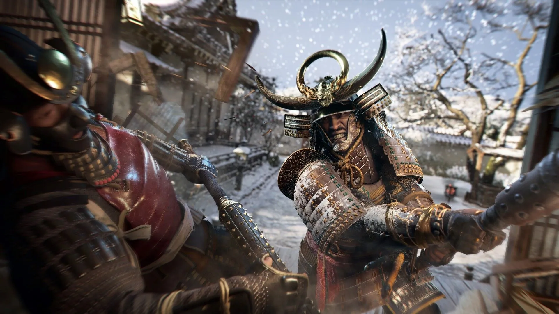 Cổng vào một căn cứ Nhật Bản hoành tráng trong Assassin's Creed Shadows