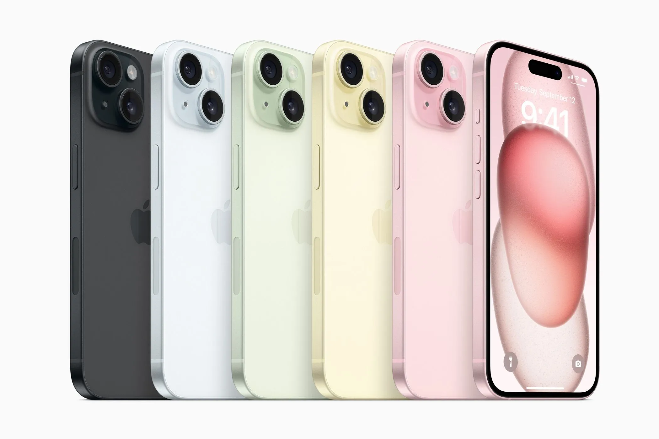 Dòng sản phẩm Apple iPhone 15 với hệ thống camera kép nâng cao