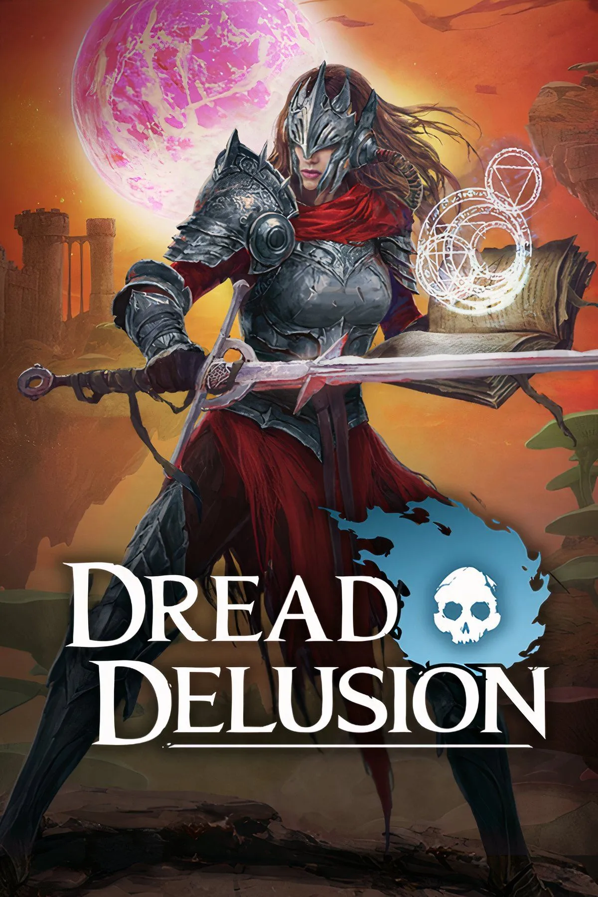 Gameplay Dread Delusion trên Chromebook Plus với đồ họa retro