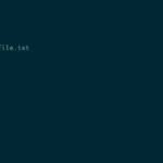 Giao diện dòng lệnh Linux hiển thị lệnh rm myfile.txt không tạo ra đầu ra nào, minh họa chương trình loại cantrip.