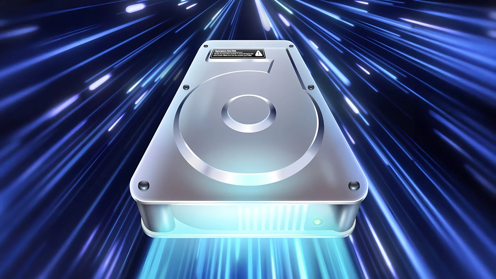 Giao diện ứng dụng Hyperspace trên macOS hiển thị thông tin lưu trữ