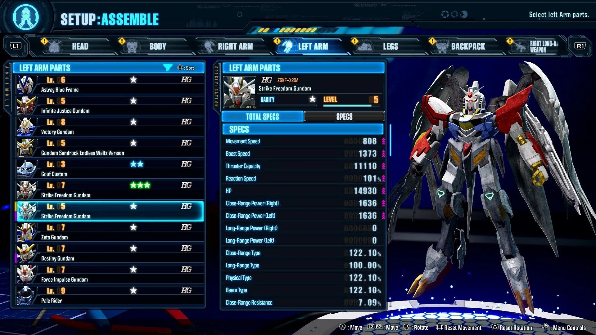 Gundam Breaker 4 customization
