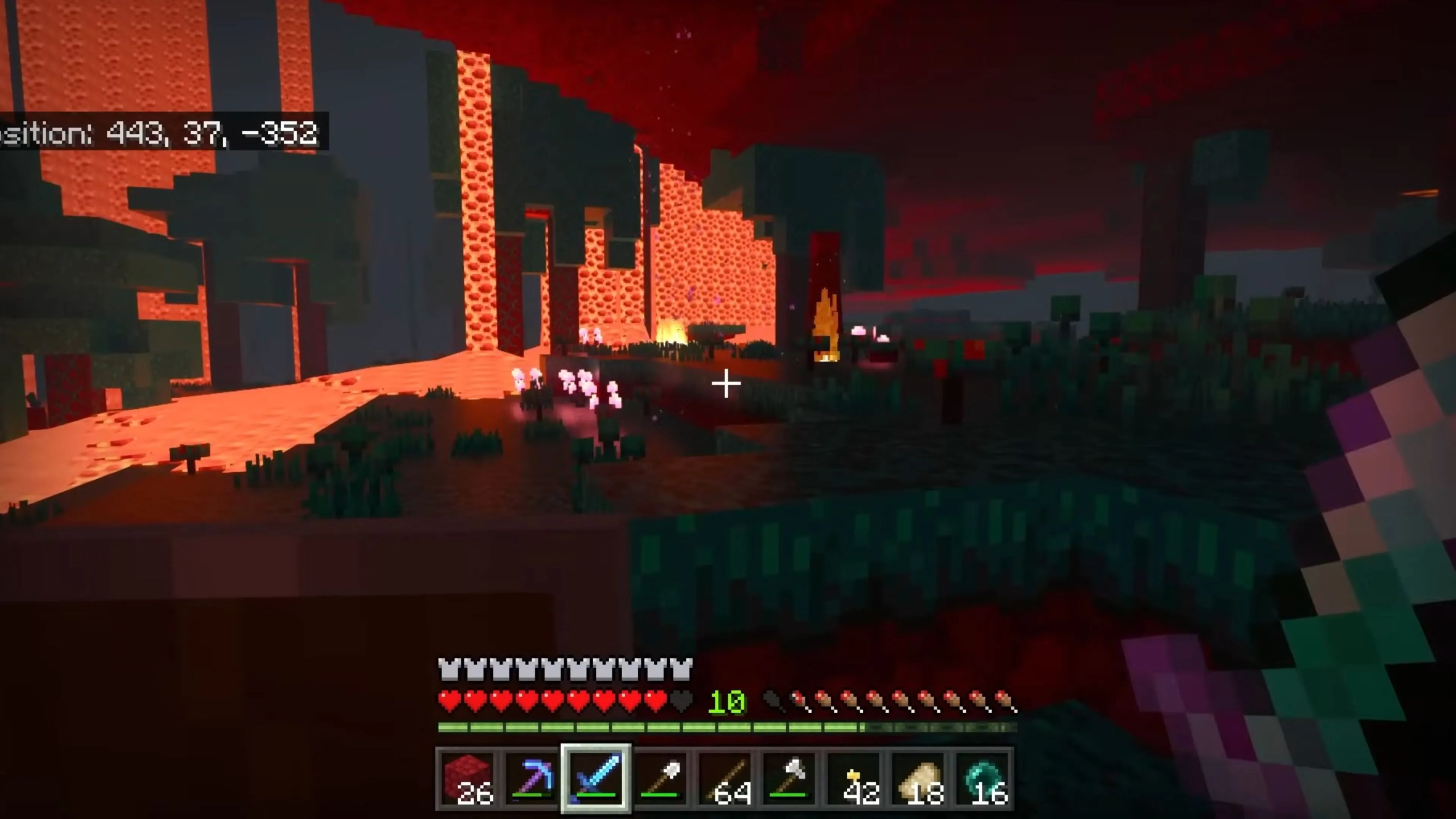 Hầm mỏ và khu vực khai thác tài nguyên dưới lòng đất trong Minecraft