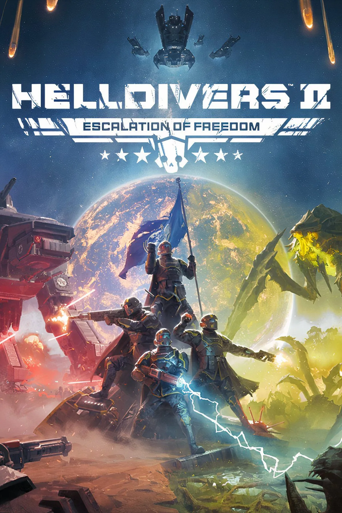 Helldivers 2 chuyển đổi từ góc nhìn top-down sang third-person, mang lại trải nghiệm chiến đấu bùng nổ hơn.