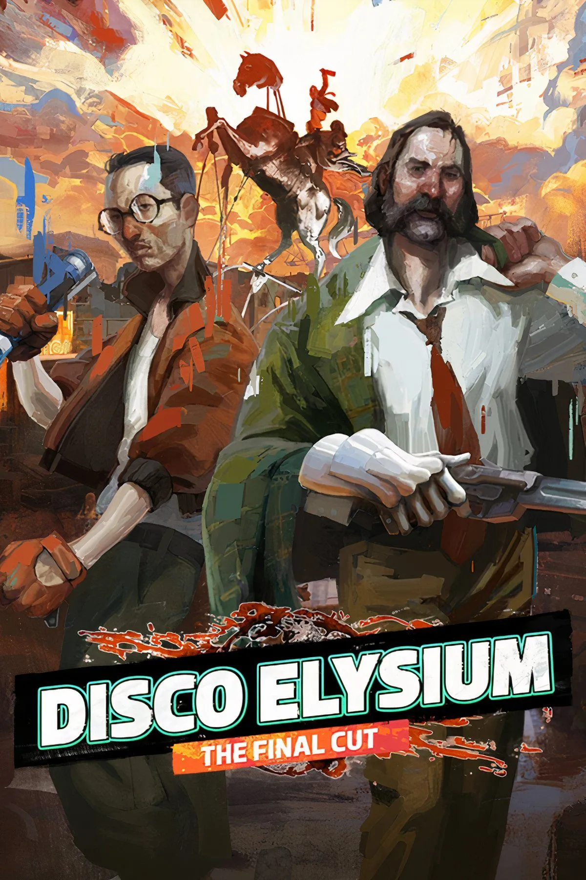 Hình ảnh gameplay Disco Elysium chạy trên Chromebook Plus