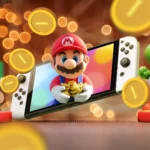 Hình ảnh mô phỏng game Super Mario trên Nintendo Switch, gợi mở về tiềm năng game di động trên Switch 2.