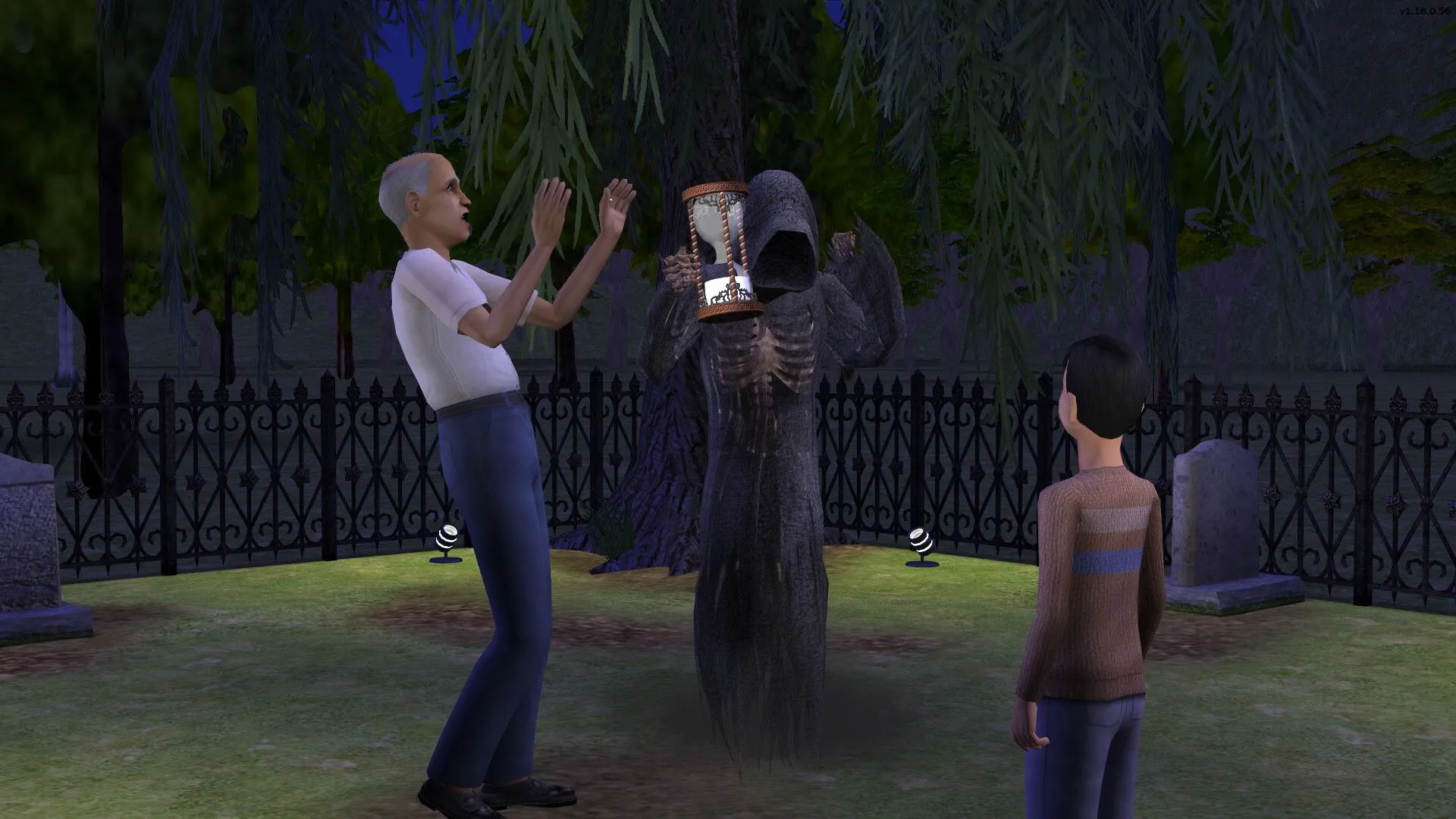 Hình ảnh quảng cáo của The Sims 2 Legacy Collection, nổi bật các nhân vật Sims và tương tác chân thực.