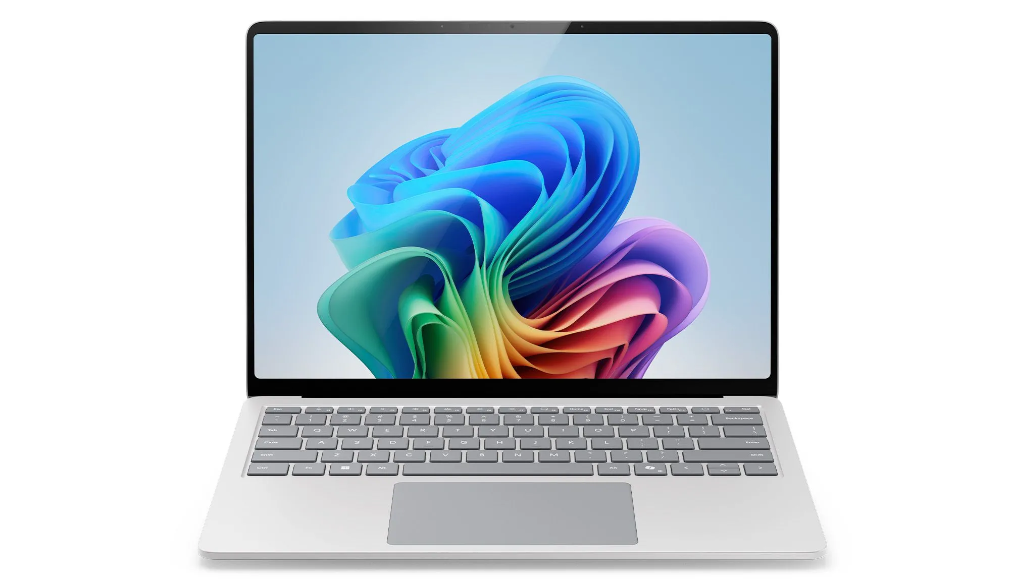Laptop Surface 7 Intel Core Ultra hiển thị giao diện Windows trên màn hình