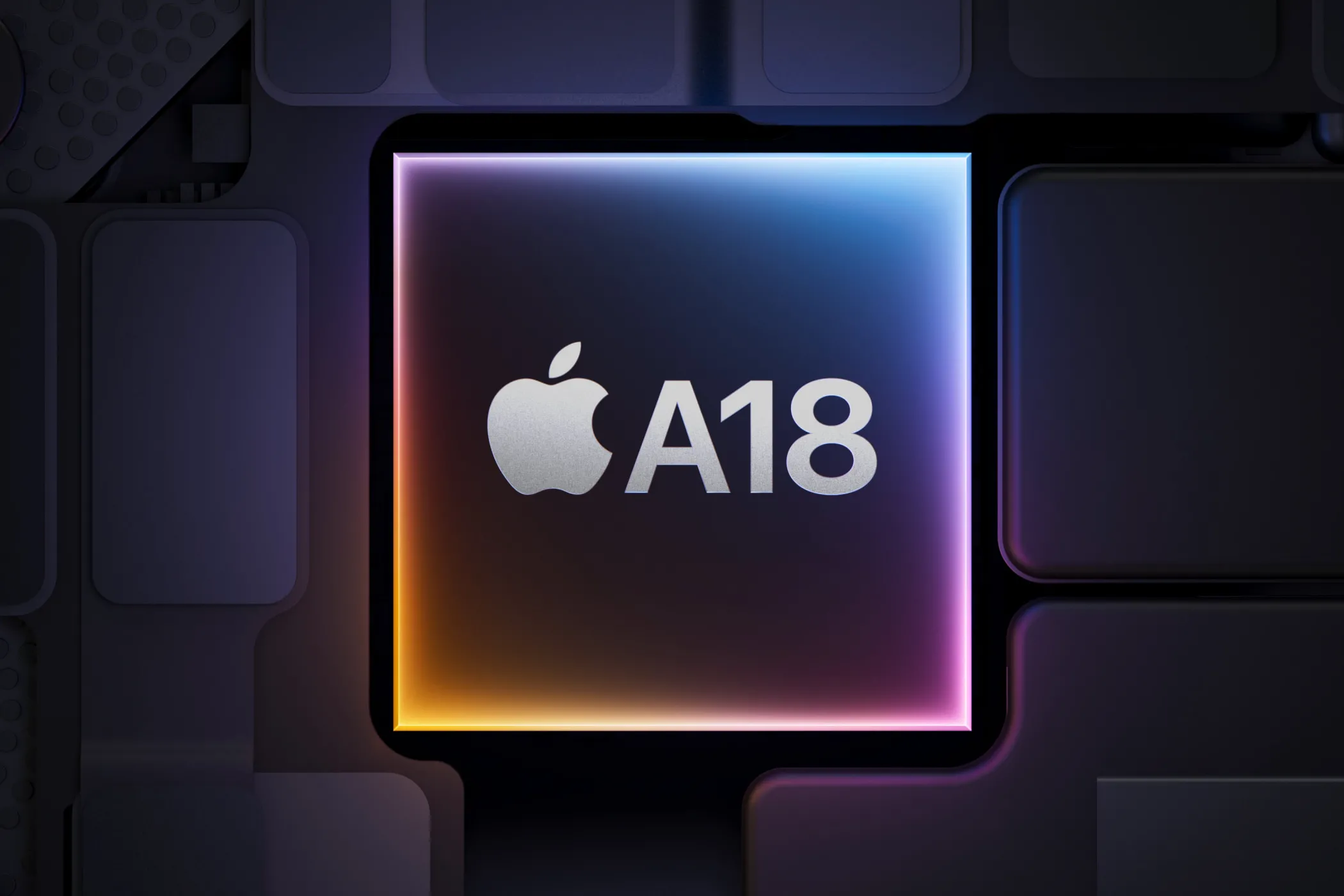 Logo chip Apple A18 Bionic, trung tâm sức mạnh của iPhone 16e