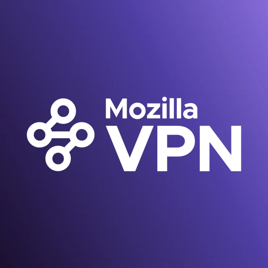 Logo và giao diện cơ bản của dịch vụ Mozilla VPN
