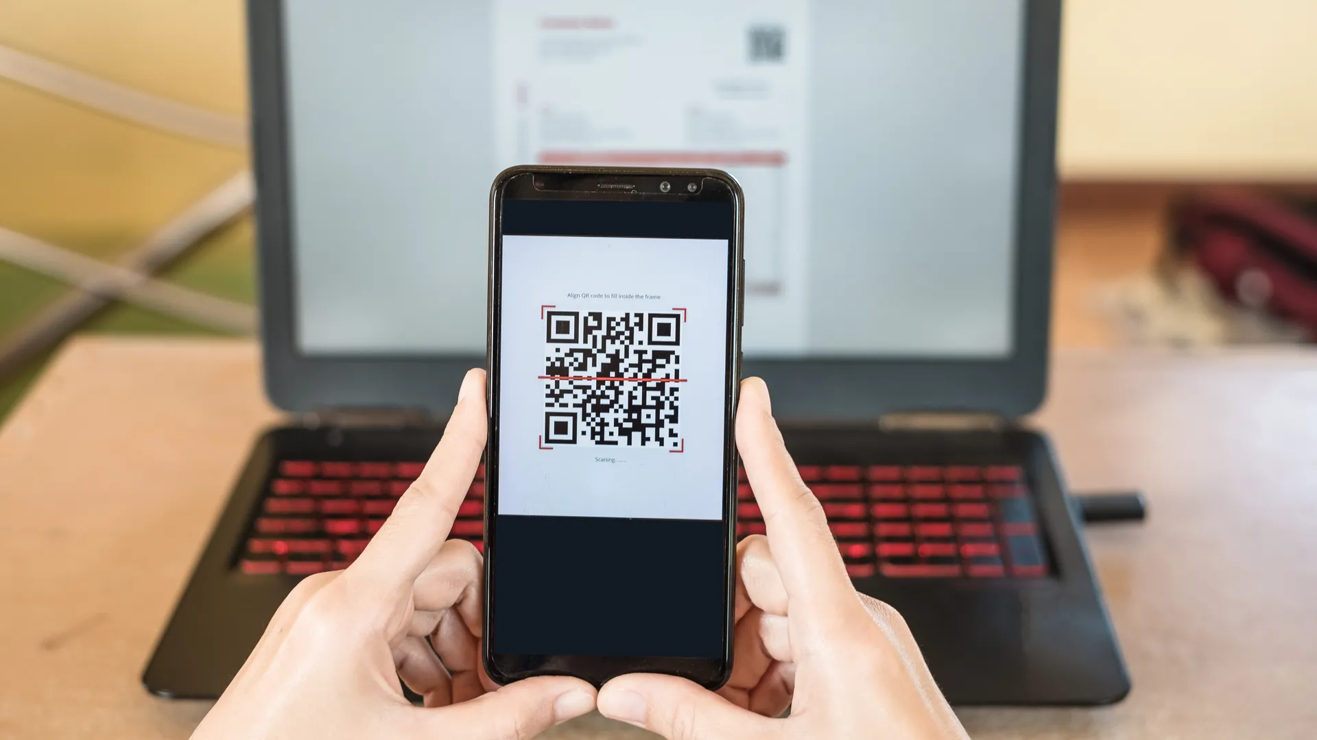 Mã QR mẫu, minh họa nguy cơ lừa đảo qua QR code (quishing) trong bối cảnh xác thực.