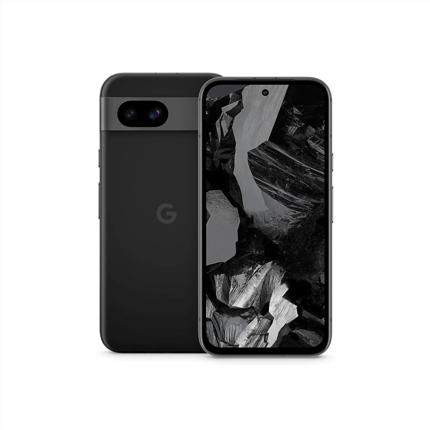 Mặt trước điện thoại Google Pixel 8a với màn hình hiển thị sống động, biểu tượng cho trải nghiệm người dùng mượt mà