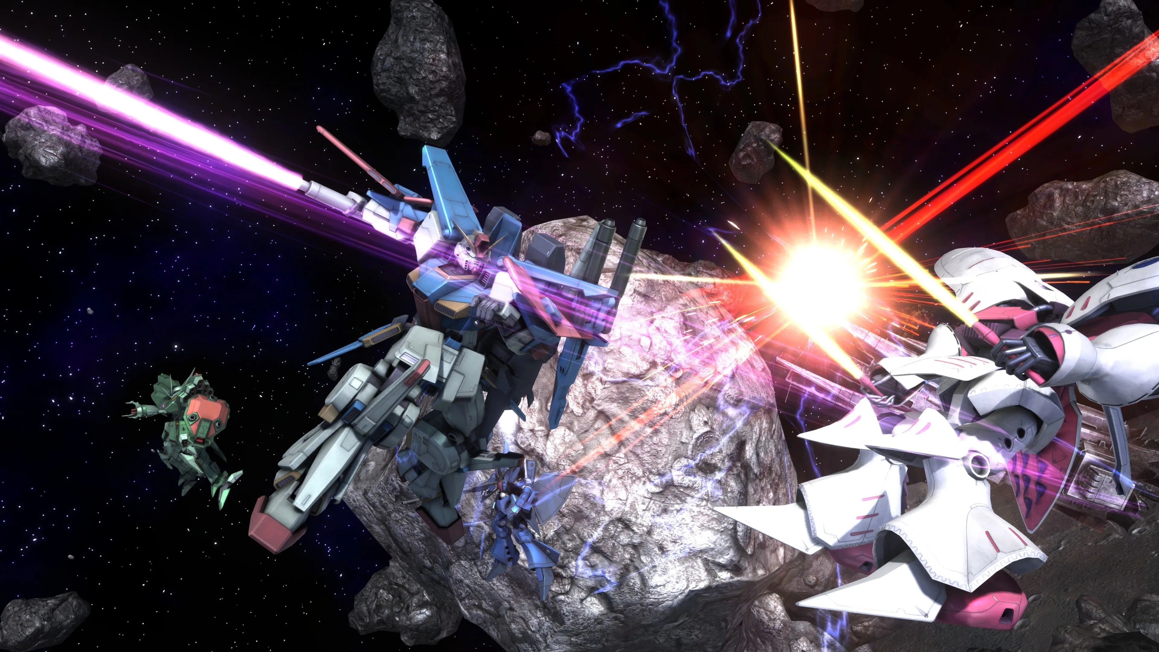 Mobile Suit Gundam: Battle Operation 2: Một Mobile Suit khổng lồ chiến đấu trong môi trường đô thị.