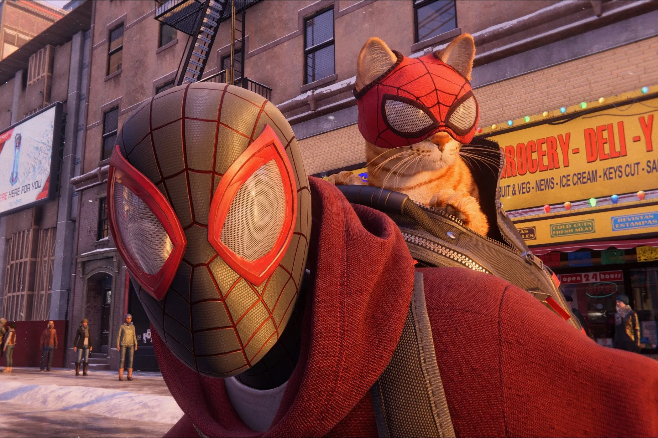 Nhân vật Miles Morales trong game Marvel's Spider-Man