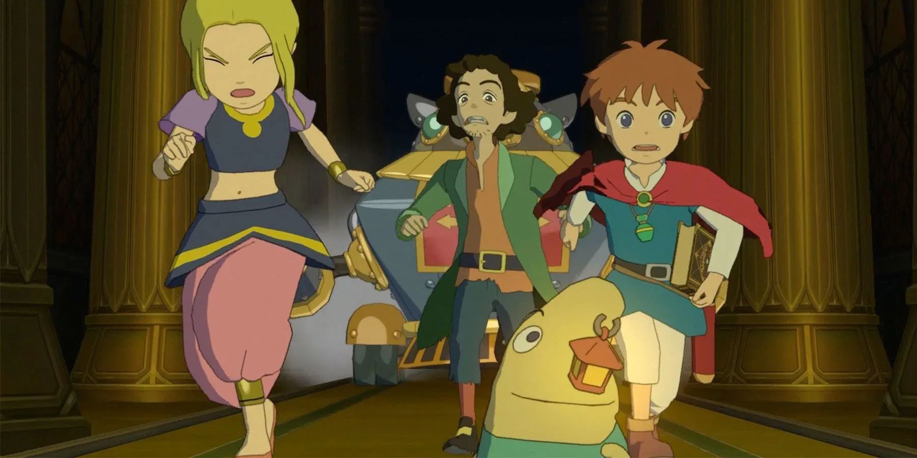 Nhân vật Oliver và Drippy trong Ni no Kuni: Wrath of the White Witch Remastered