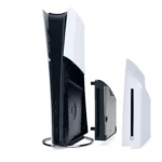 Ổ đĩa gắn ngoài PlayStation 5 đang được kết nối với console Digital Edition