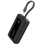 Sạc dự phòng Anker Zolo 10K với thiết kế nhỏ gọn và cáp USB-C tích hợp