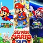 Super Mario 64 đánh dấu bước nhảy vọt của Mario từ 2D sang thế giới 3D đầy ấn tượng trên Nintendo 64.