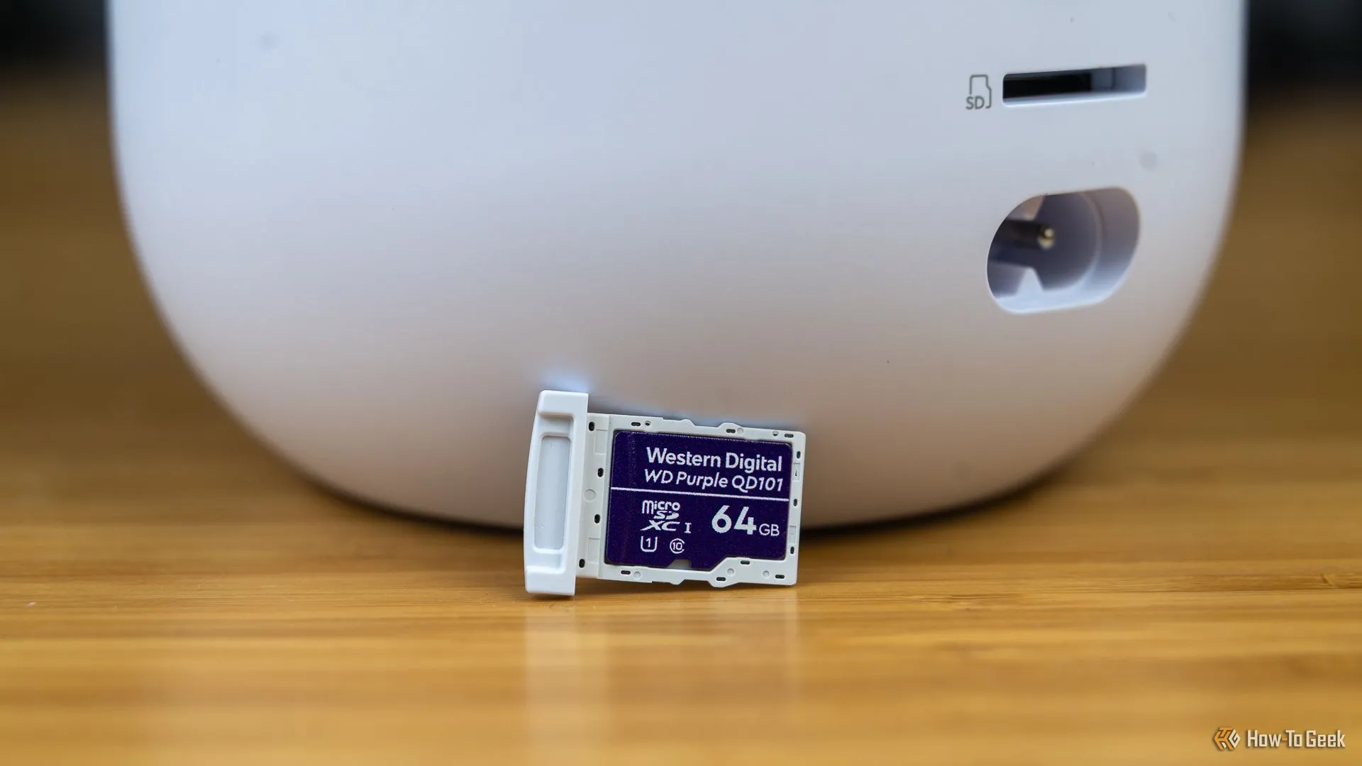 Thẻ nhớ microSD WD Purple 64GB đi kèm Unifi Dream Router 7, chuyên dụng cho lưu trữ camera Unifi Protect
