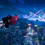 Toàn cảnh thành phố New Helios trong game Neverness to Everness