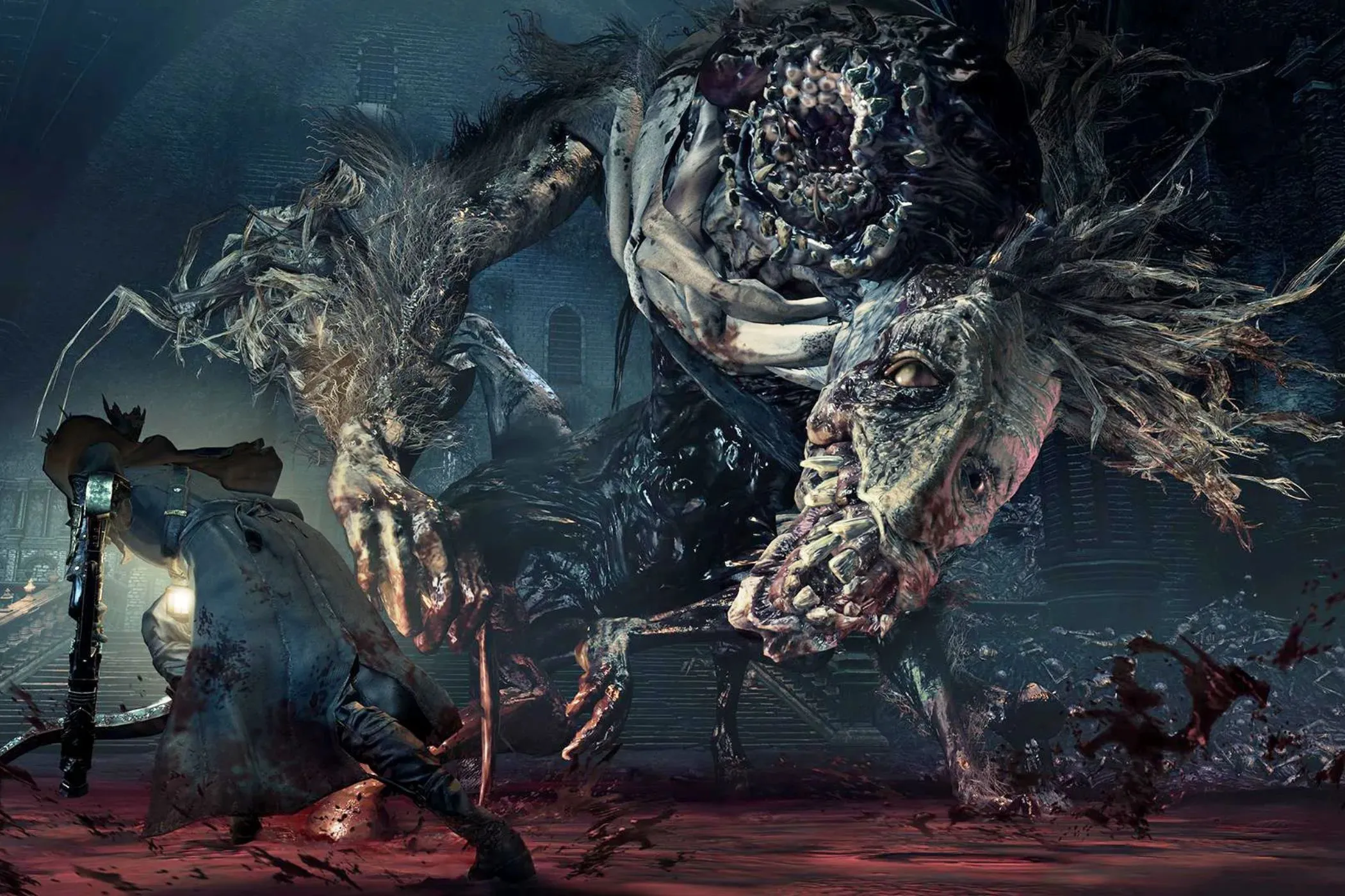 Trận đấu trùm Ludwig The Holy Blade trong Bloodborne - biểu tượng game khó của FromSoftware.