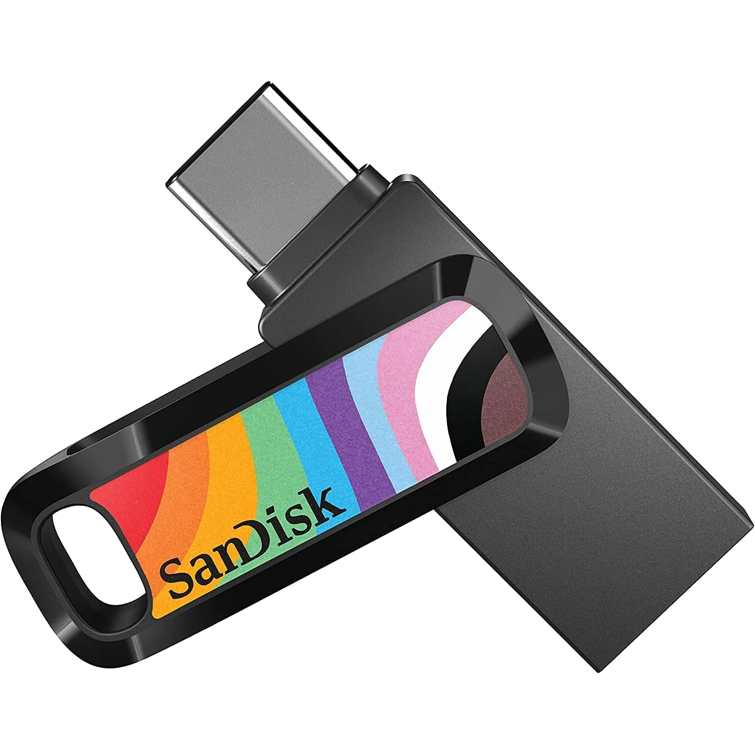 USB SanDisk Ultra Dual Drive Go 128GB với hai cổng kết nối USB-A và USB-C