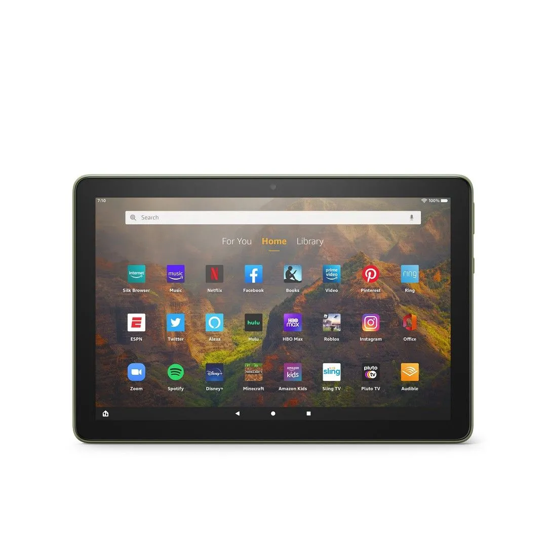 Amazon Fire HD 10 (2023) với màn hình hiển thị nội dung