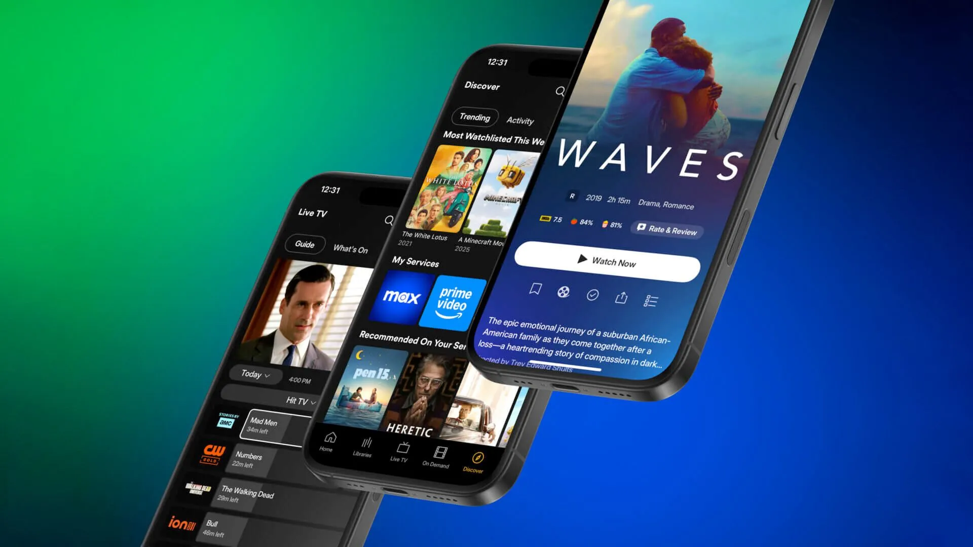 Ảnh chụp màn hình ứng dụng Plex mới trên iPhone