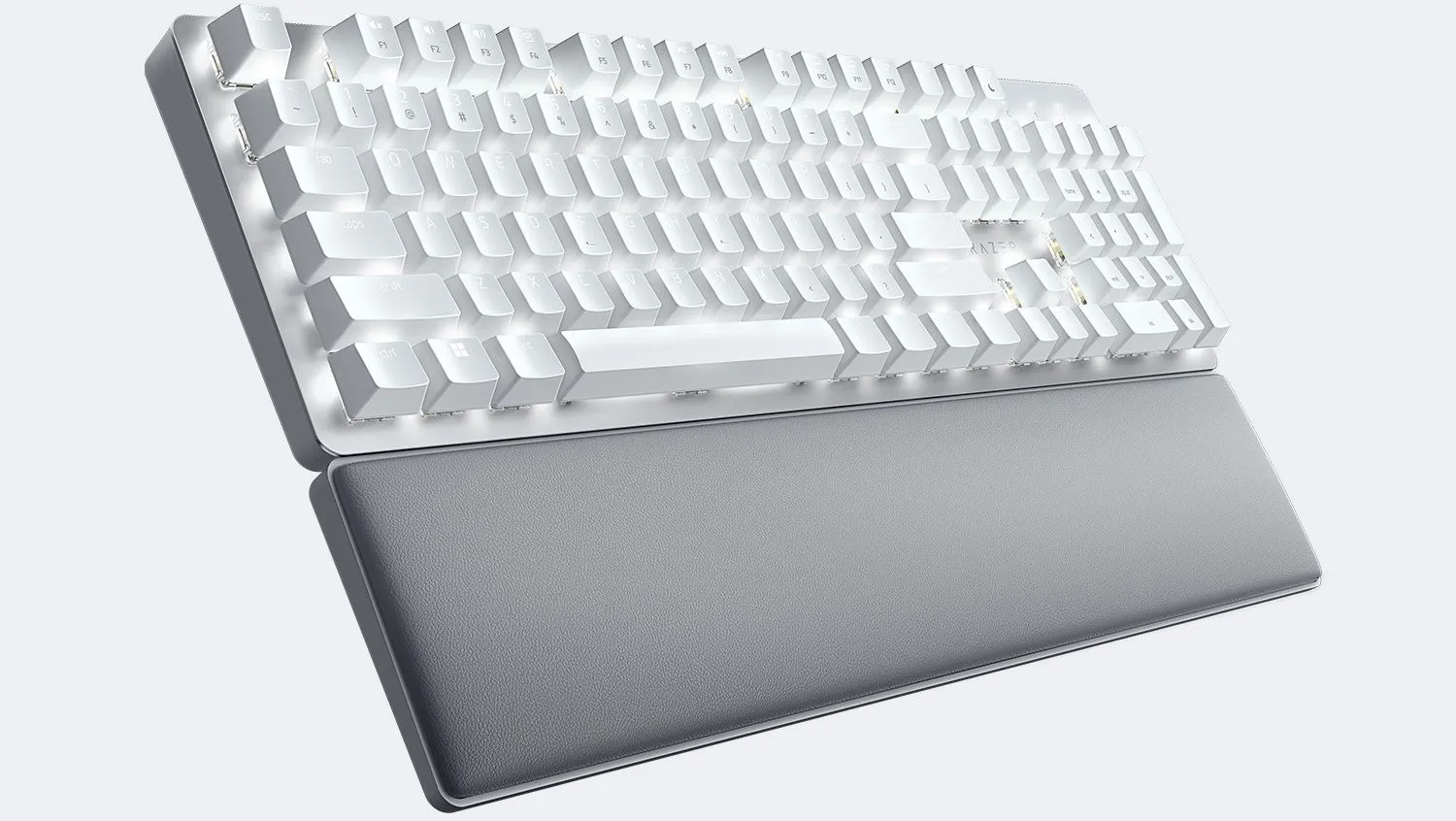 Bàn phím cơ không dây Razer Pro Type Ultra màu trắng sang trọng