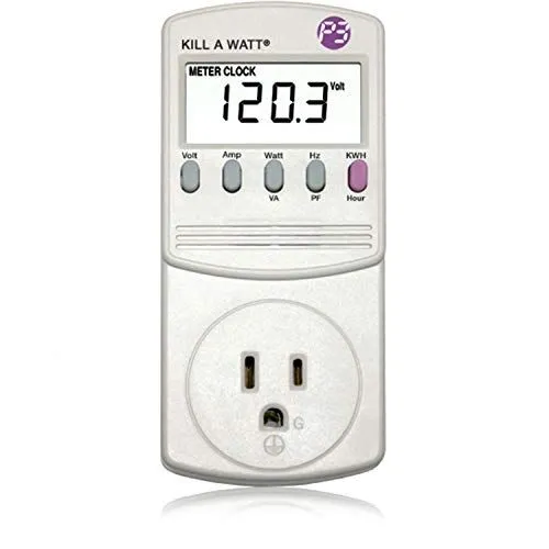 Bộ đo điện năng P3 P4400 Kill A Watt với màn hình LCD hiển thị thông tin