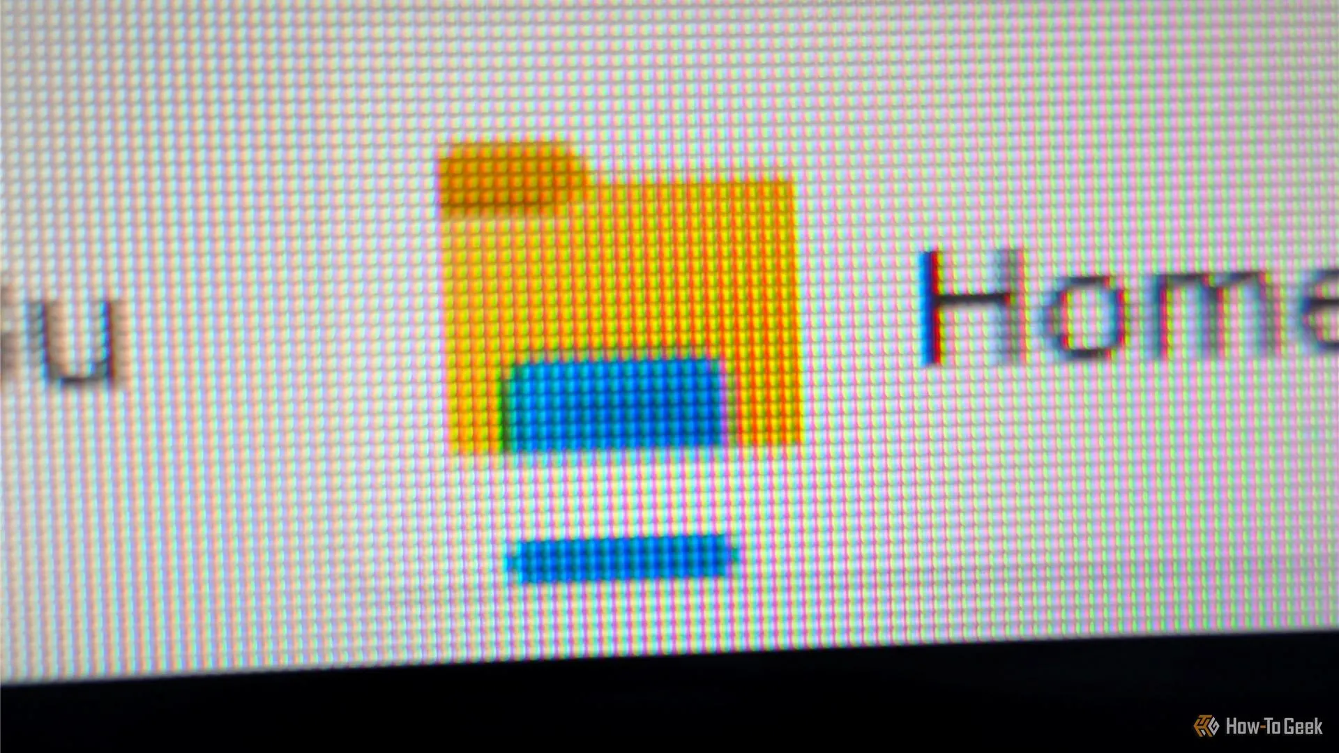 Cận cảnh pixel trên màn hình 1440p sắc nét