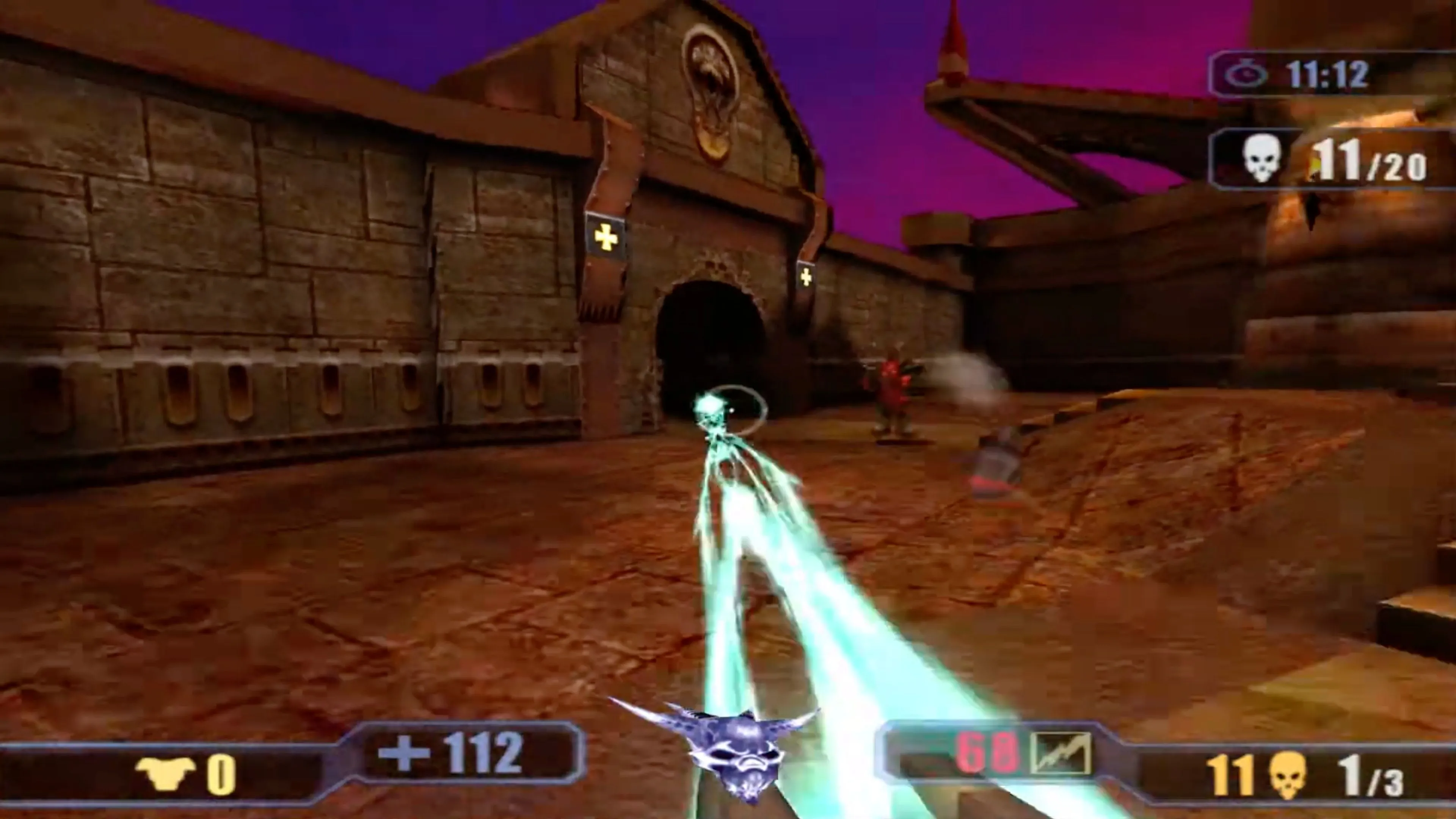Cảnh bắn súng trong Quake III Revolution