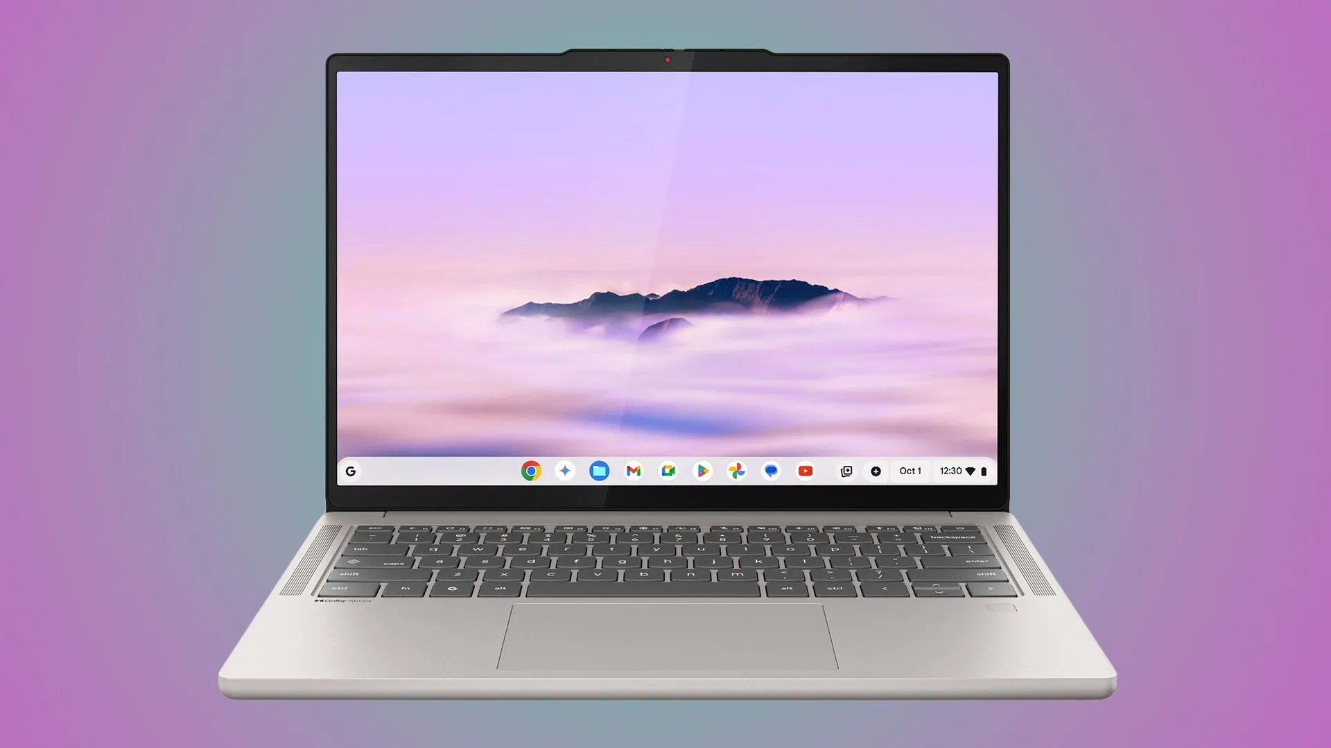 Chromebook Lenovo chạy chip ARM với màn hình hiển thị sáng rõ