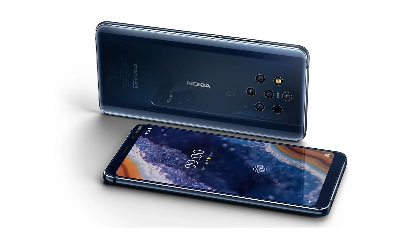Điện thoại Nokia 9 PureView với cụm 5 camera độc đáo