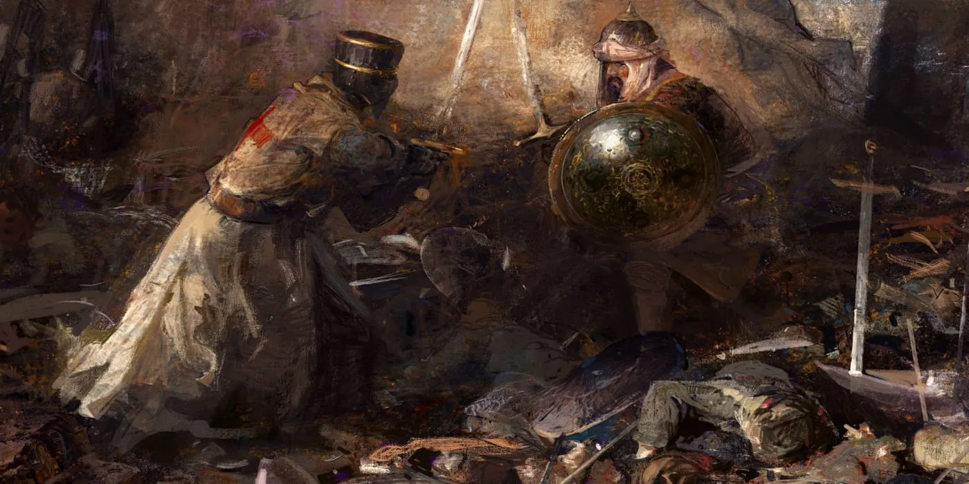 Giao diện chiến lược của Crusader Kings 3 với bản đồ thế giới