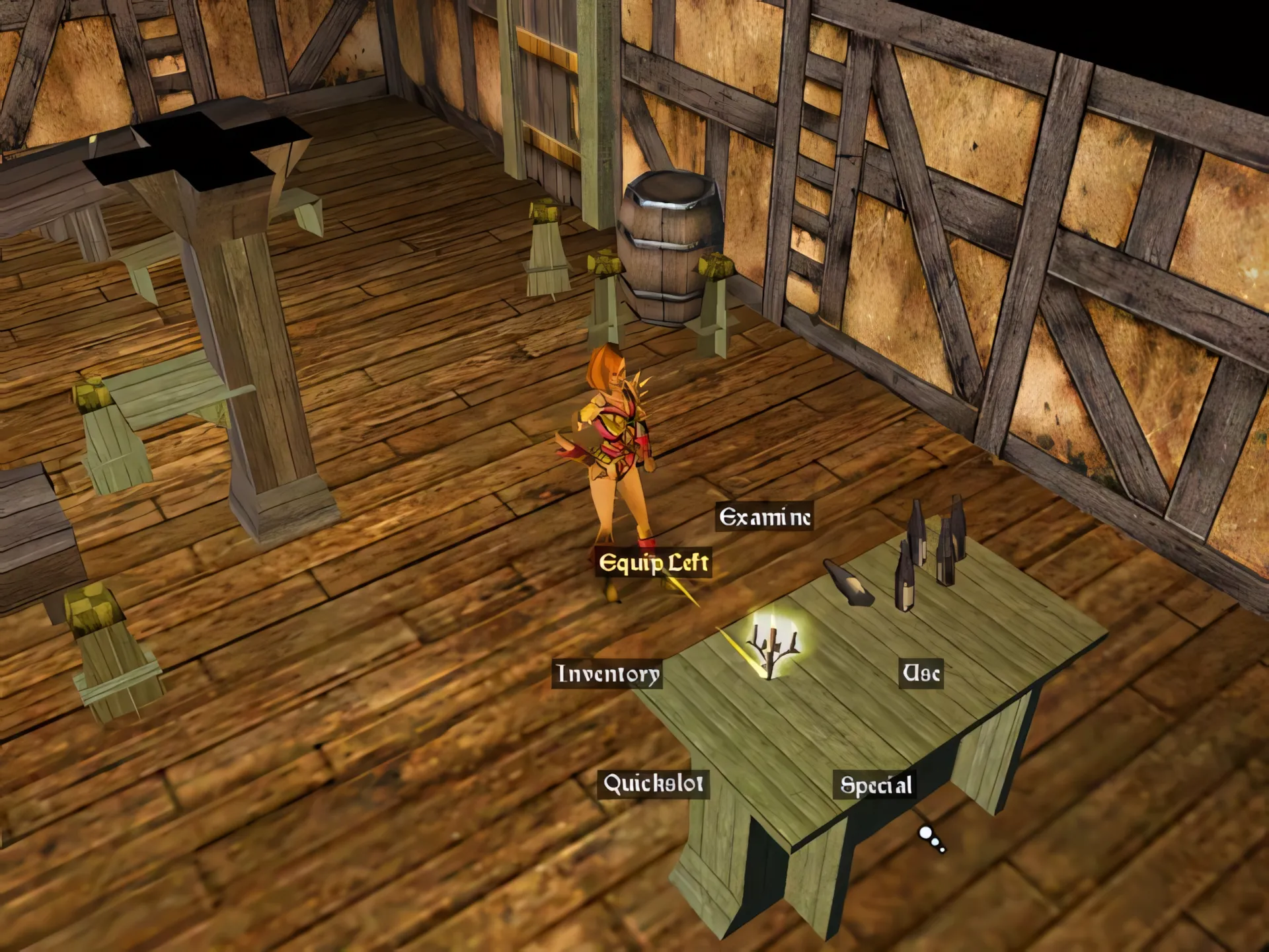 Giao diện tùy chỉnh nhân vật trong Neverwinter Nights