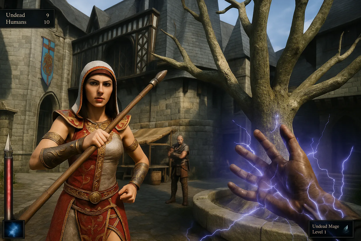 Hình ảnh AI concept Dark Messiah với đồ họa sắc nét, hiệu ứng vật lý chân thực hơn.
