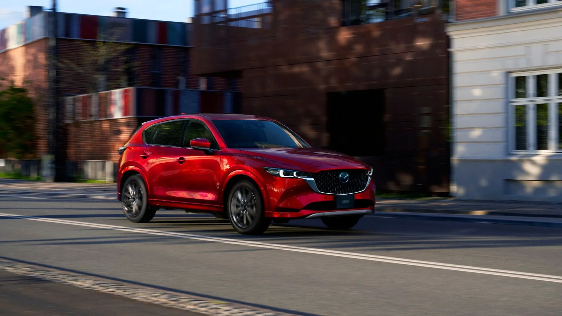Hình ảnh một chiếc Mazda CX-5 phiên bản 2025